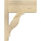 Ekena Millwork Funston Block Rough Sawn Outlooker, Douglas Fir, 8"W x 16"D x 20"H OUT08X16X20FST05RDF - alternate 4